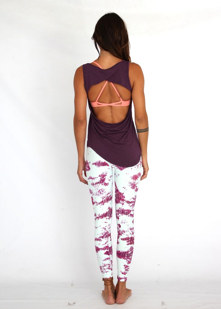 Lean On Me Tank by Tiffany Cruikshank - Wine Workout Clothes for Women | SHOP @ ...