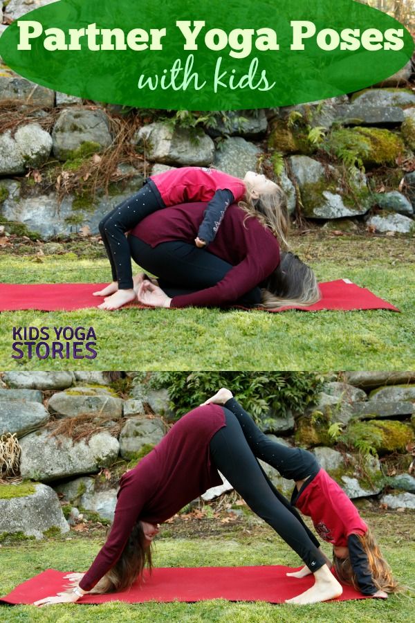 5 Partner Yoga Poses with Kids | Kids Yoga Stories