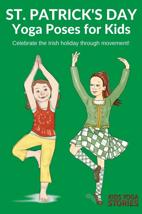 Celebrate St. Patrick's Day through yoga poses for kids! | Kids Yoga Stories