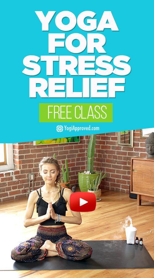 10 Minute Yoga Sequence for Stress Relief (Video)