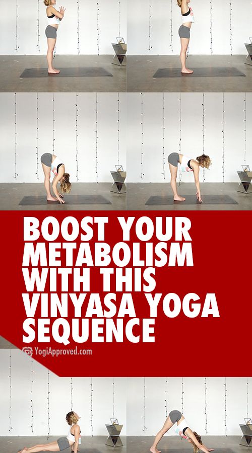 Boost Your Metabolism with This Vinyasa Yoga Sequence