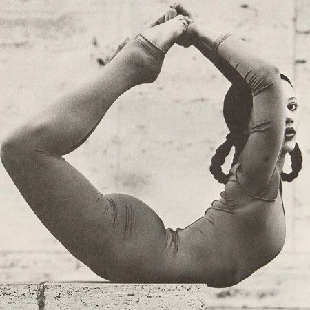 Vintage yoga style photograph ...... #vintageyoga #yogahistory #yogaworld #om #n...