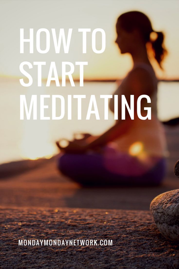 In order to meditate you don’t have to be zen master, that comes through medit...