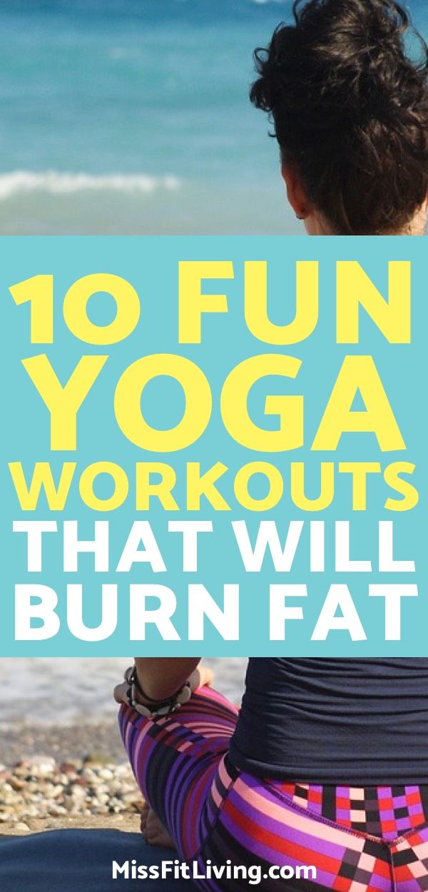 Yoga is a great way to lose weight and burn fat. These 10 yoga workouts are grea...