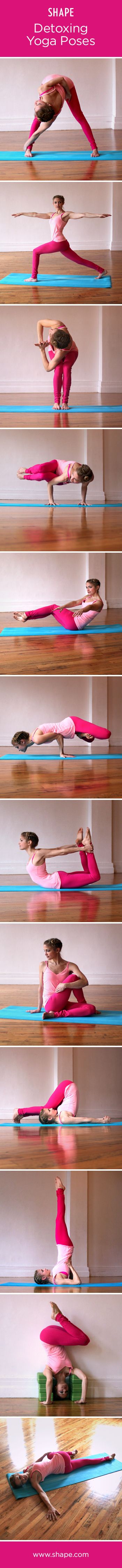 Your spring #yoga cleanse in 12 easy poses. via shape.com