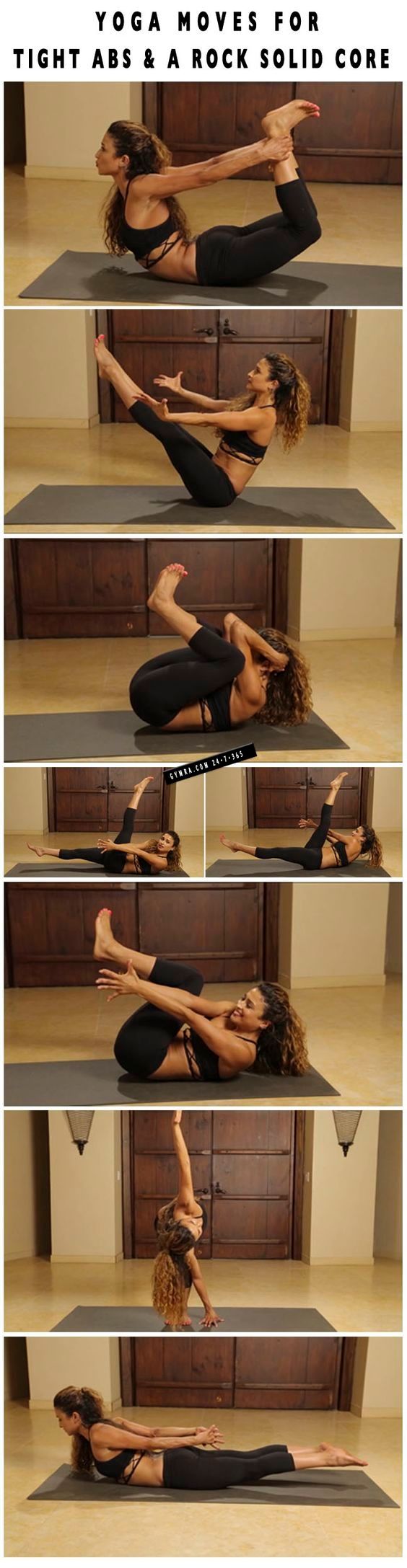 Yoga Moves for Tight Abs