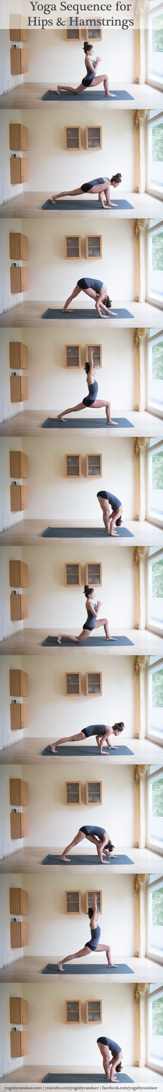 Yoga Sequence for Hips & Hamstrings wwwbrilliantyoga....