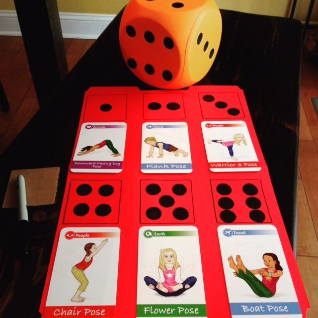 How to Play with Yoga Cards for Kids (Printable Poster