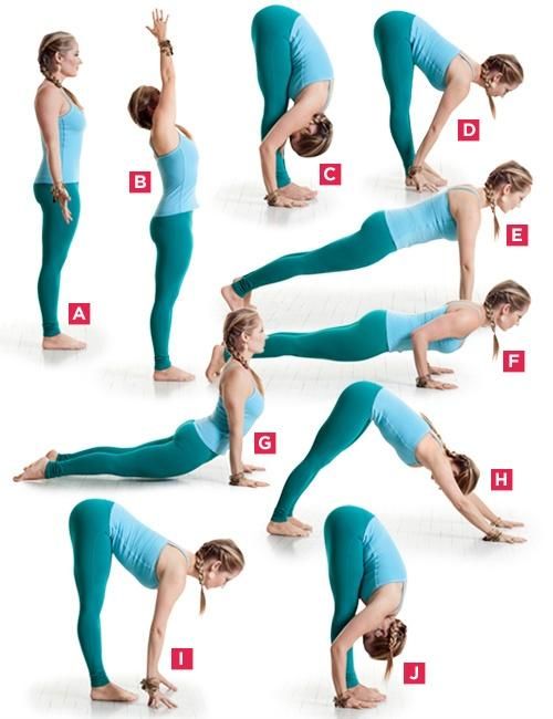 Yoga sequence to start your day.