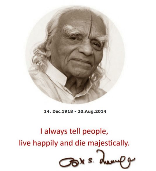 Lessons in letting go from B.K.S. Iyengar