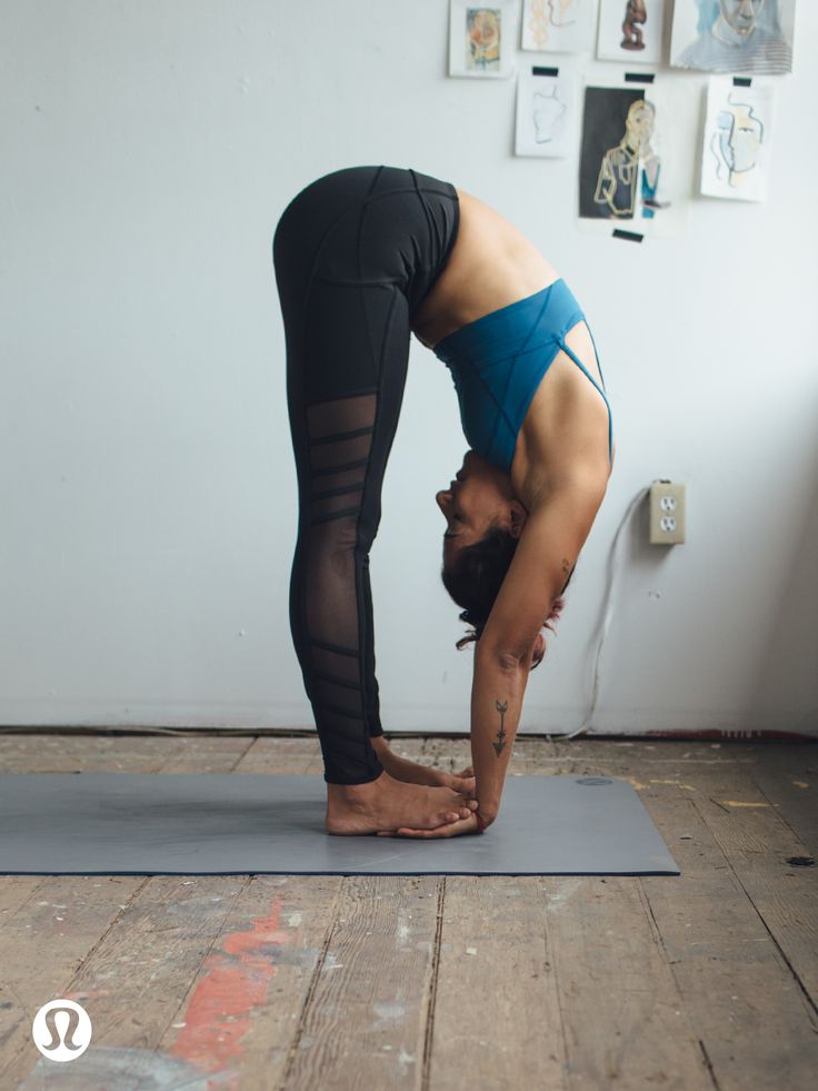 Find strength in stillness. Fold into lululemon yoga gear that breathes with you...