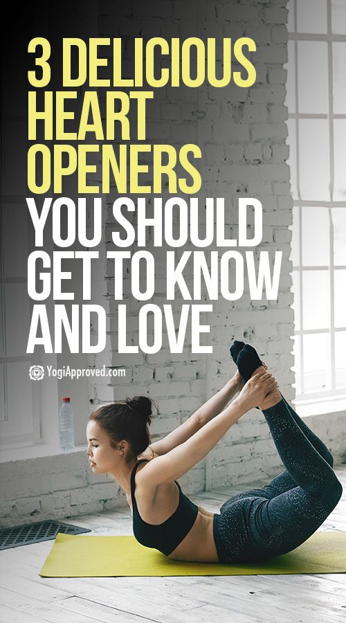 We show you 3 Heart Opener Yoga Poses that help you tap into your emotions, gain...
