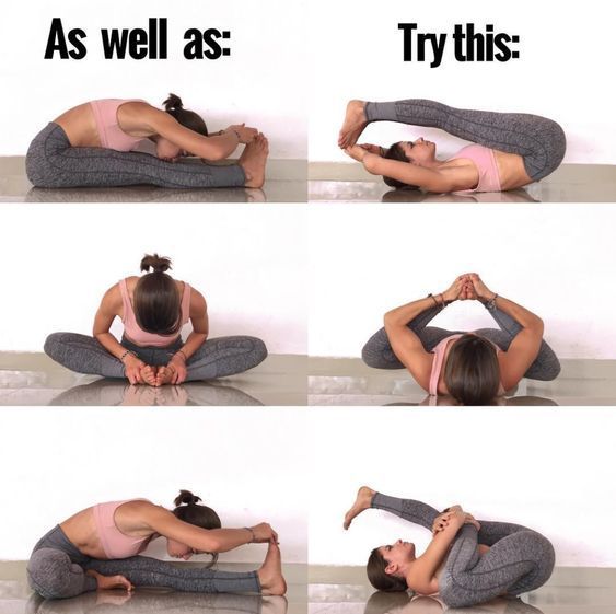 Much better yoga poses, let's compare and see what's better. #yoga #yogaeverydam...