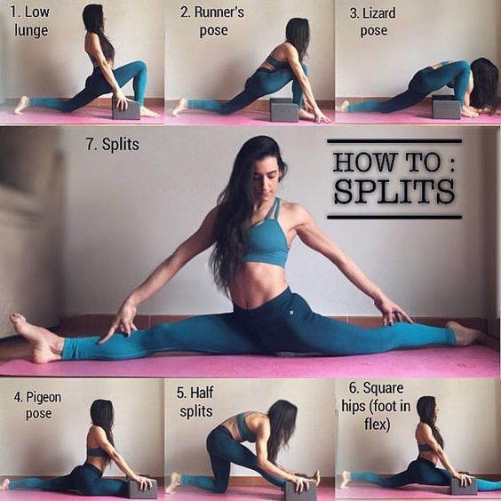 Try to practice this yoga split poses. #yoga #yogaeverydamnday #yogalove #yogach...