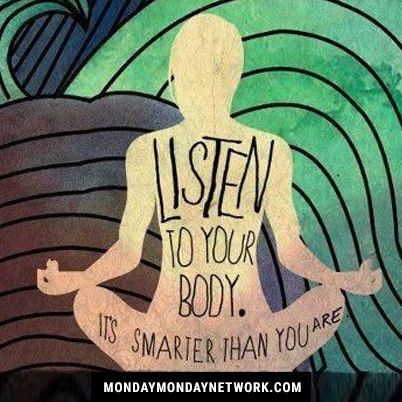 Your body is smarter that what you think. #yoga #yogaeverydamnday #yogalove #yog...