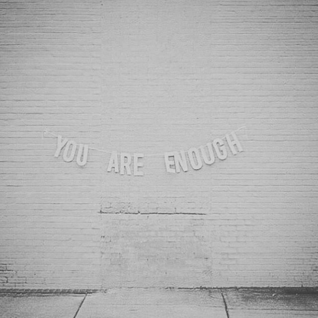 You are more than enough . . .#affirmation #mantra #truth
