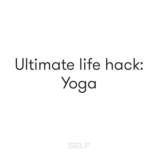 selfmagazine Inhale. Exhale. Let go. ☺️ #TeamSELF #yoga #meme #wellness 2016...