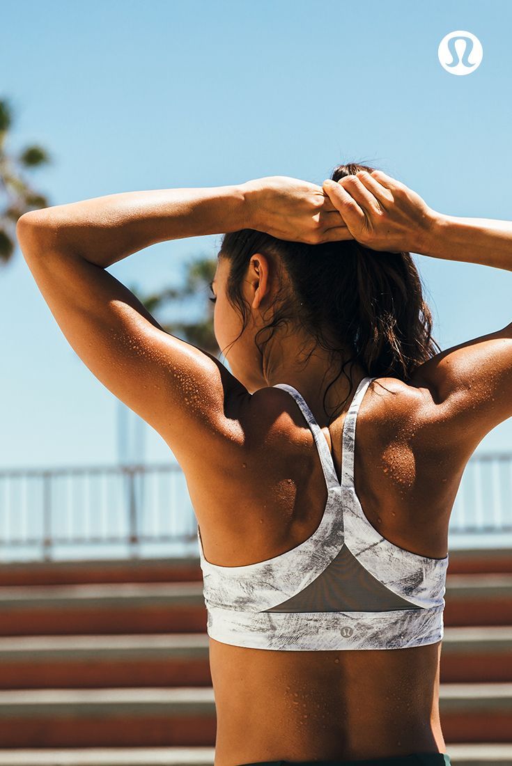 Get moving in tanks and bras that keep you cool and supported.