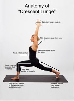 How to do a Lunge the Right Way #yoga #yogaeverydamnday #yogalove #yogachallenge...