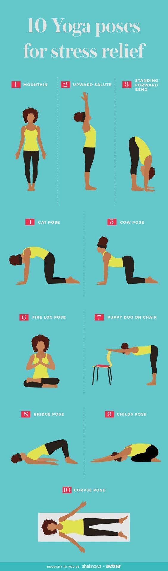 The perfect yoga series for work-related stress relief