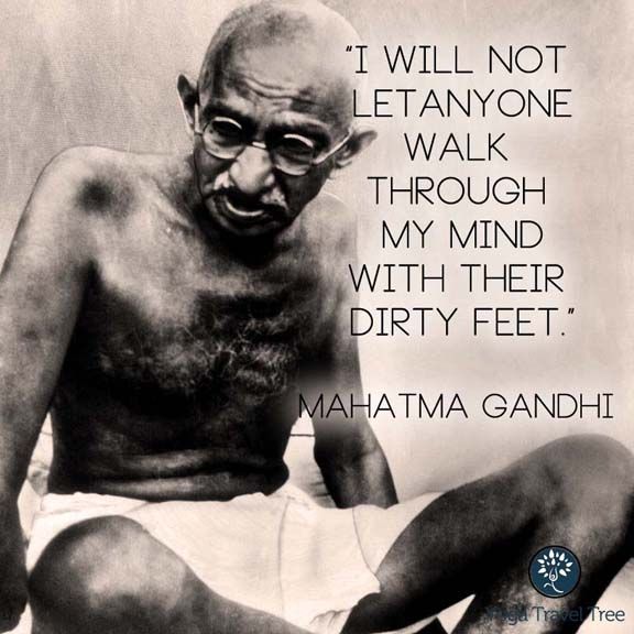 Gandhi Quote - #yoga #mindfulness #findyouryoga www.yogatraveltre...