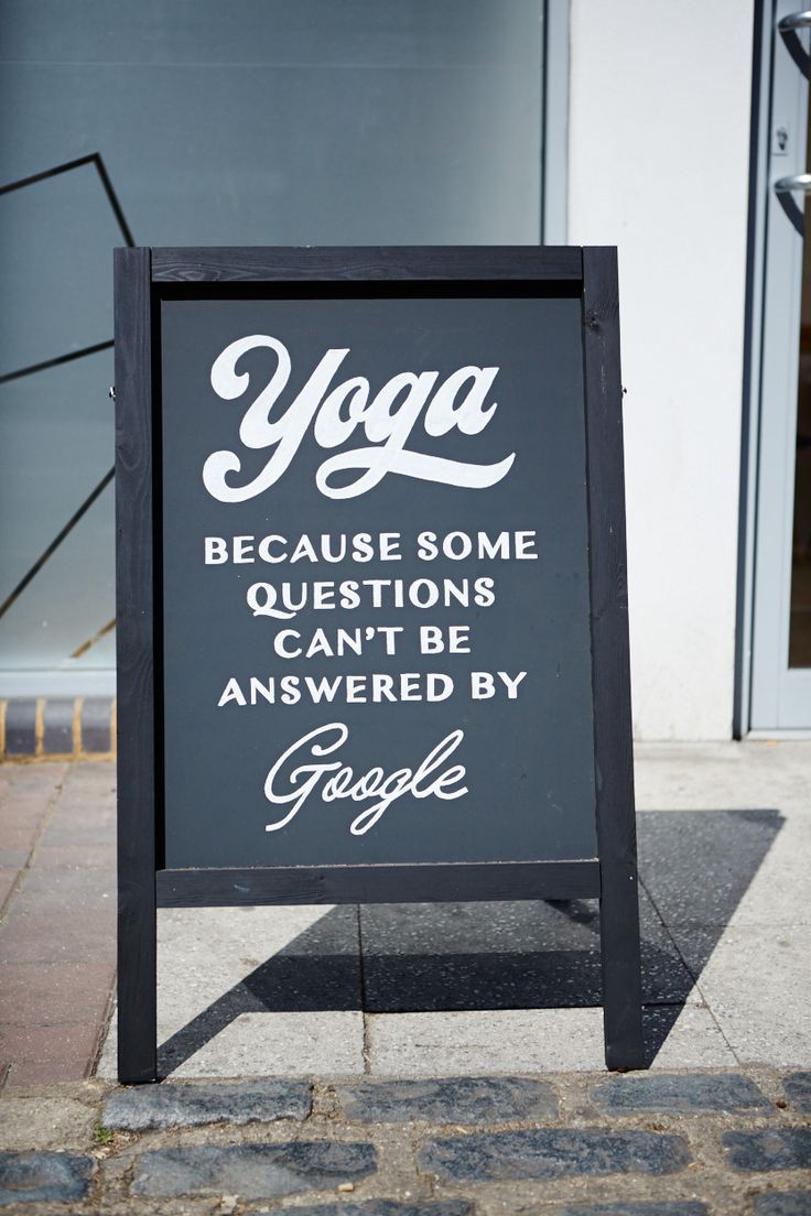 Yes, Jesus and yoga. A little bit of Yoga and a whole lotta Jesus. Otherwise, I ...