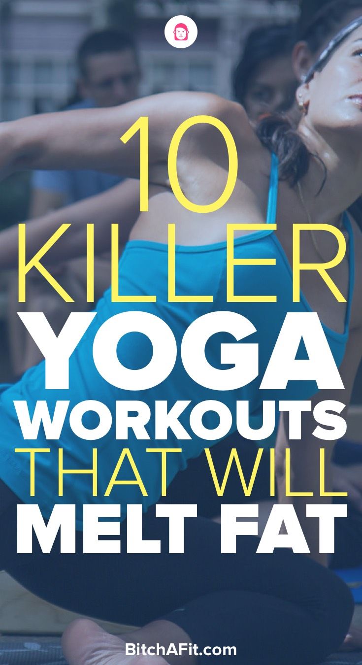 Yoga is a great way to lose weight and burn fat. These 10 yoga workouts are grea...