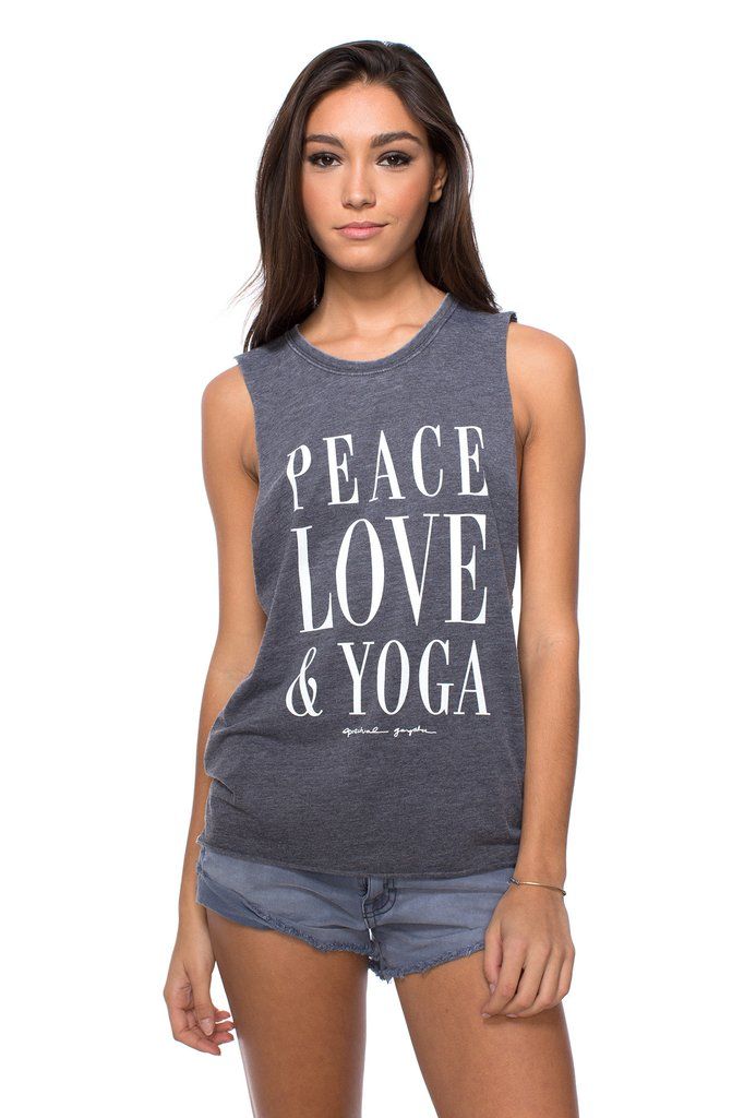 All you need is a little Peace, Love, and Yoga.