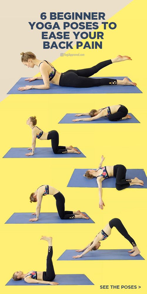 Gentle movements and simple yoga poses can ultimately provide lasting back pain ...