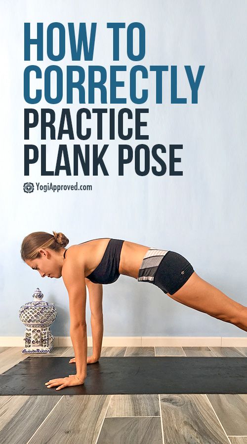 Plank Pose is not easy, but with alignment and awareness, this strength-building...