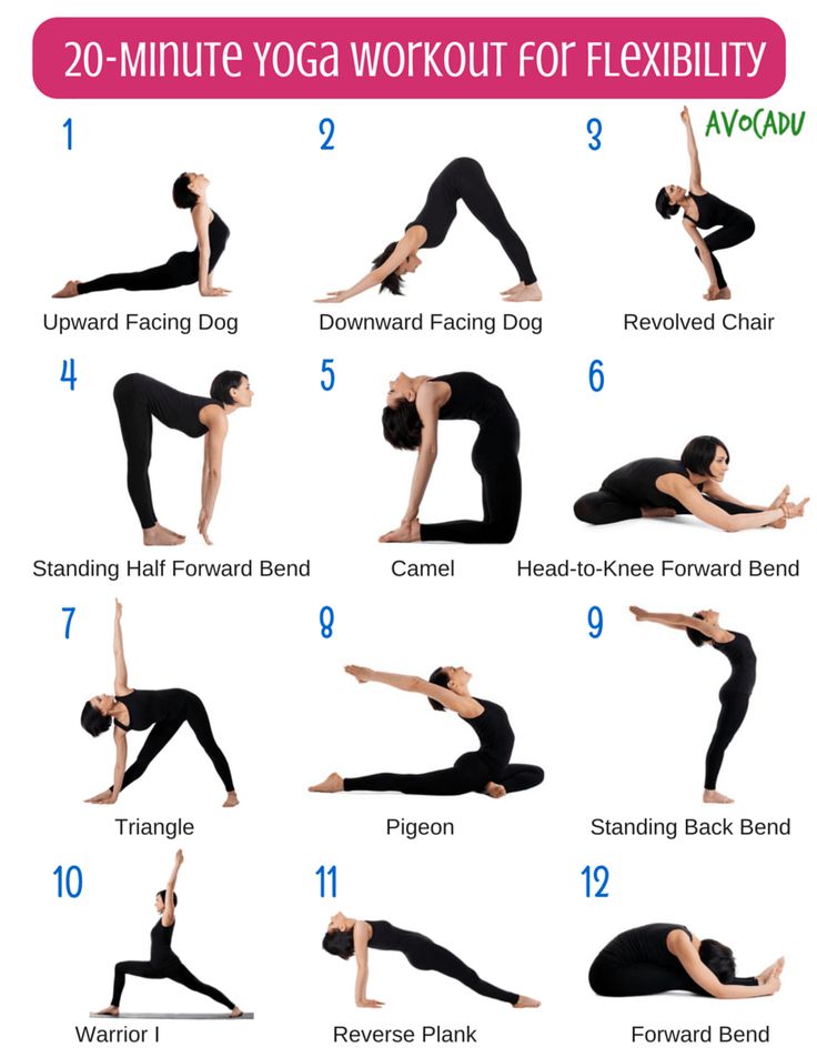 20 Minute Beginner Yoga Workout For Flexibility - Avocadu