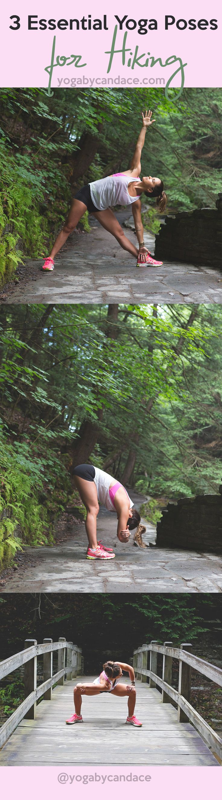 Pin now, practice yoga later - yoga for hiking
