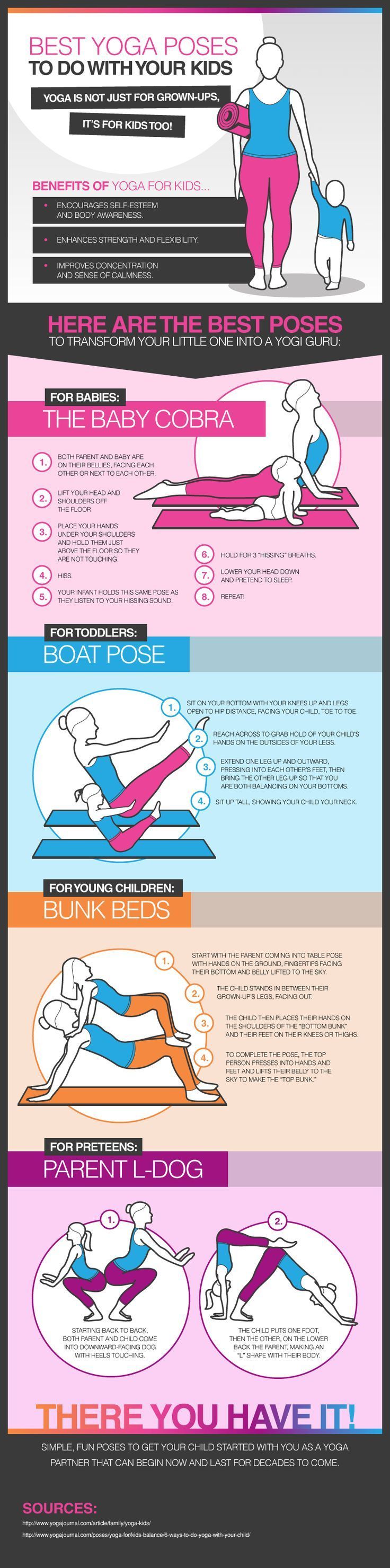 The Best Yoga Poses to do With Kids and Special Needs Kids!