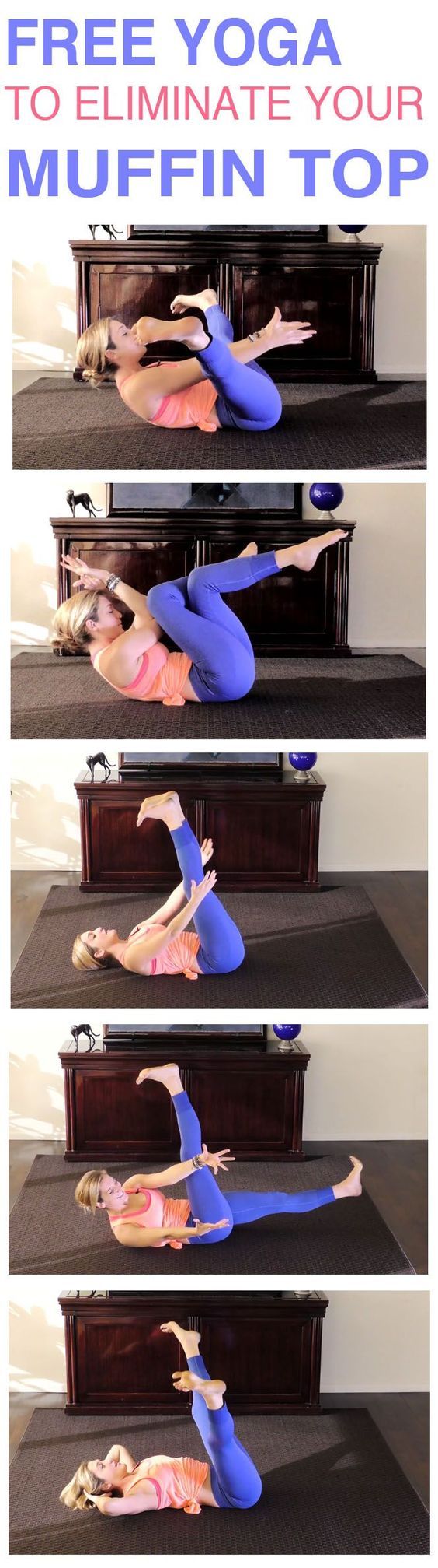 Yoga to Eliminate Your Muffin Top.