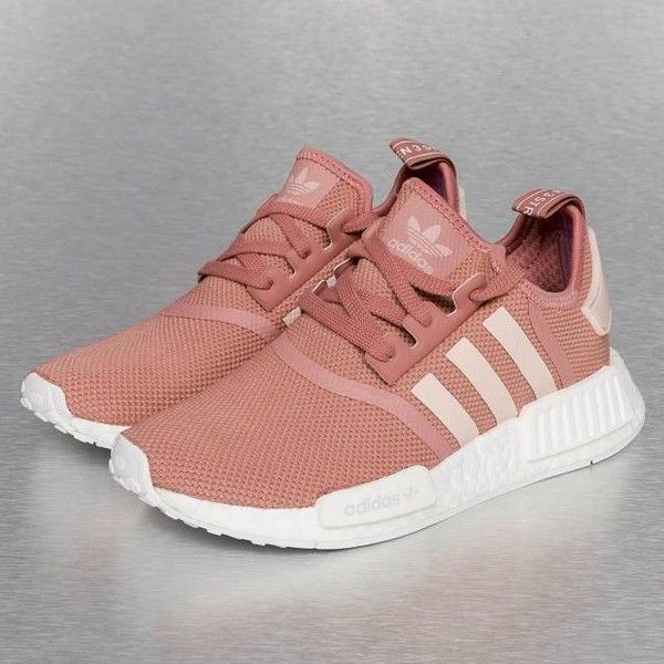 Adidas NMD R1 Runner WOMENS Salmon S76006 ❤ liked on Polyvore featuring shoes,...