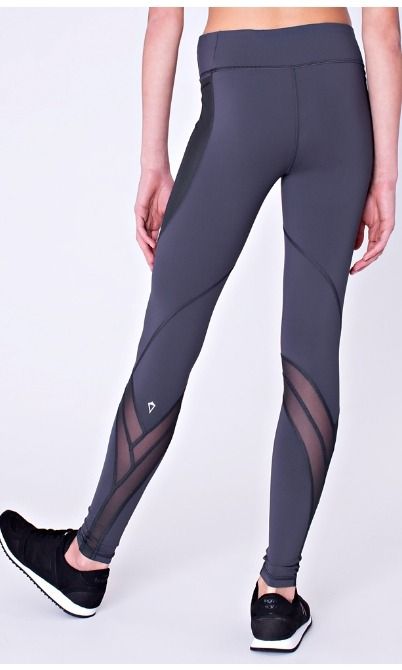 Flow from studio to street in these high–waisted tights designed with Mesh to ...