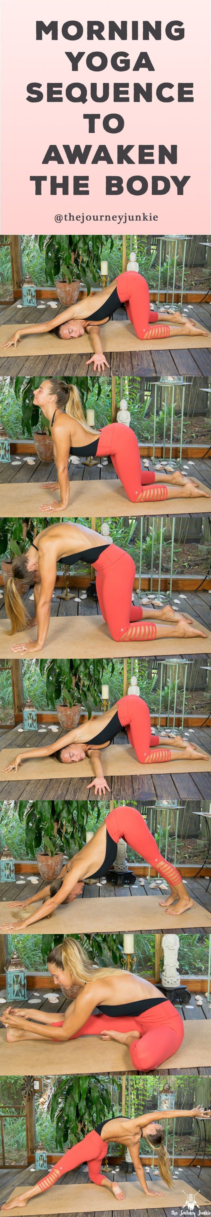 Awaken Your Body with a Simple Feel Good Yoga Sequence - Pin Now, Awaken Your Bo...
