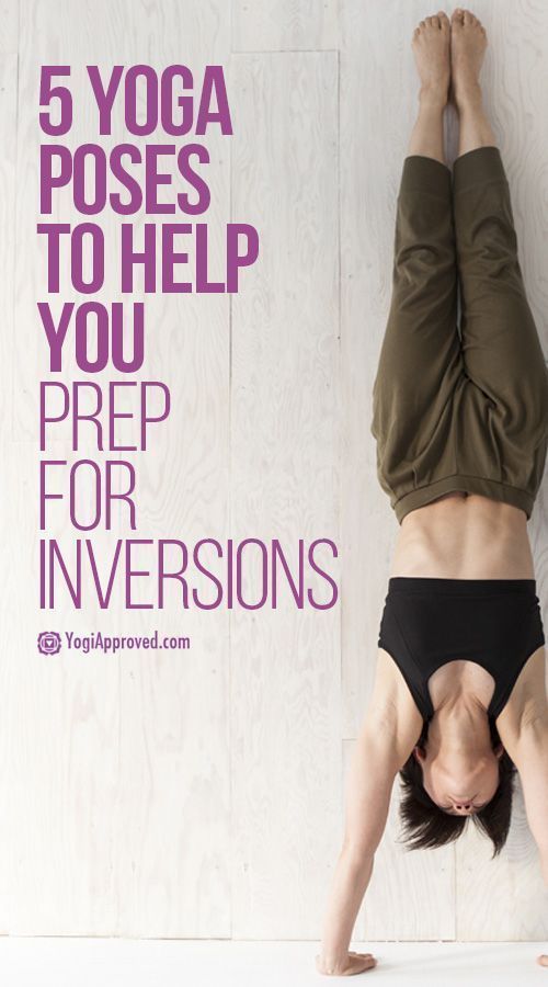 Learn Yoga Anatomy: 5 Yoga Poses to Prep For Inversions