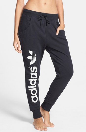 adidas Originals Baggy French Terry Track Pants | Nordstrom
