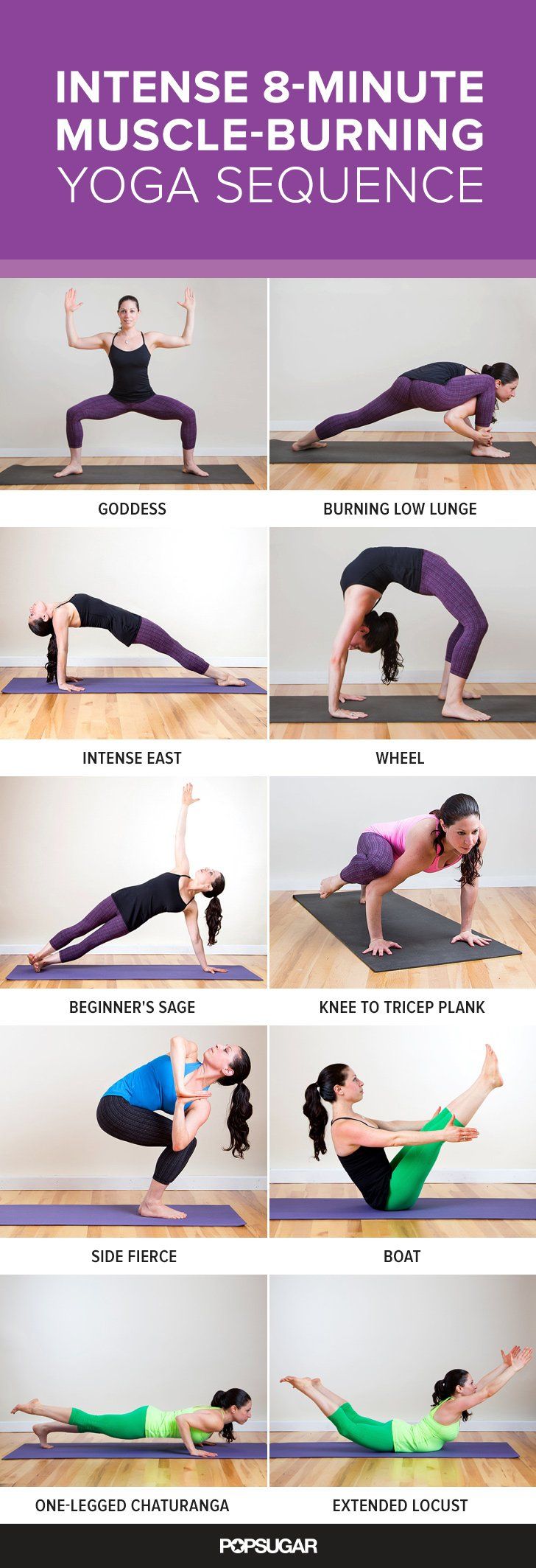 Get an Intense Burn With This 8-Minute Yoga Sequence