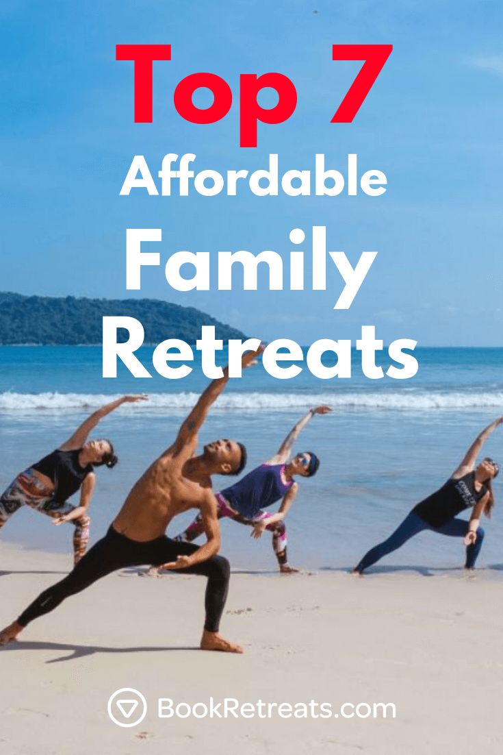Make your next family getaway relaxing by taking them on a yoga retreat.  #yogar...