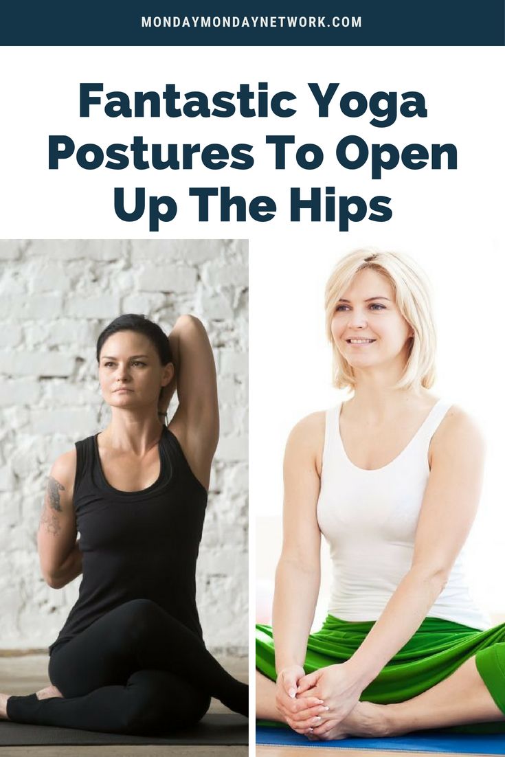Ready to improve flexibility? Try these yoga postures to open up your hips.