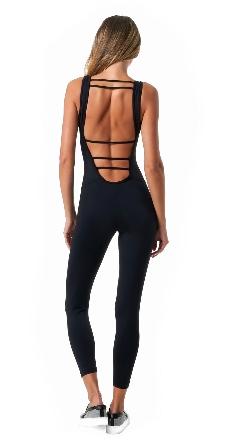 Back it up. Sexy and functional - the Jet Jumpsuit is ready for your workout and...