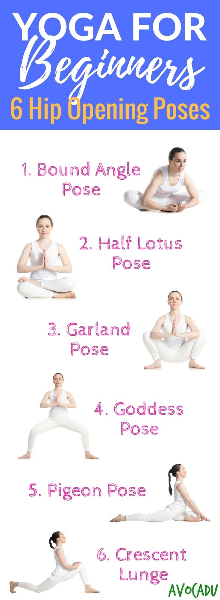 These yoga poses for beginners will help to relieve lower back pain, increase fl...
