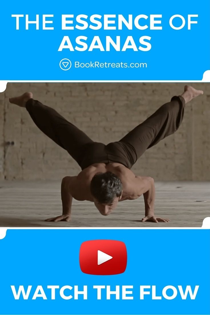 The Essence of Yoga Asanas: Calm, Refined, Powerful [Video] at bookretreats.com/...