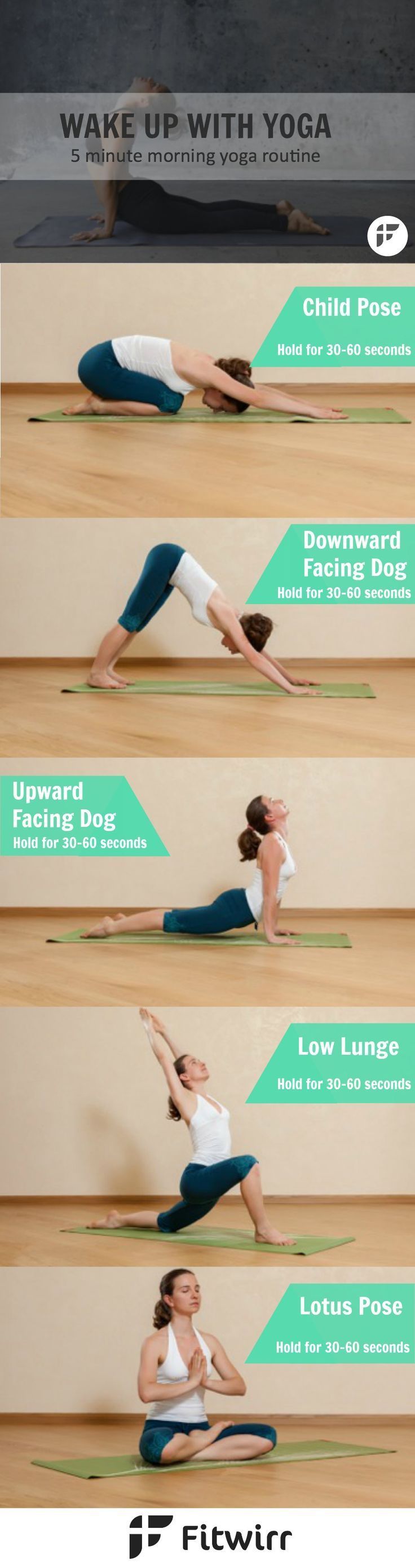 Wake Up With Yoga: 5 Minute Morning Yoga Routine