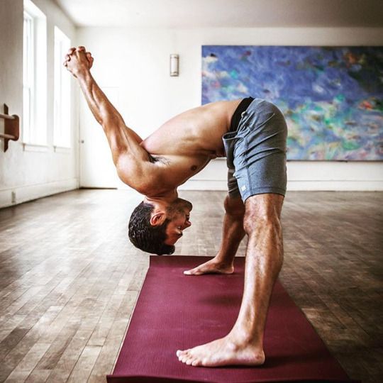 Yoga & Men - This pose is such a great stress relief!