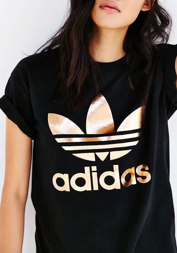 Rose Gold Adidas || via Urban Outfitters