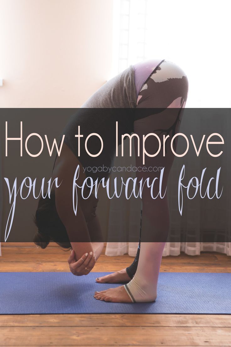 Pin now, practice later! How to improve your forward fold. Join the discussion o...