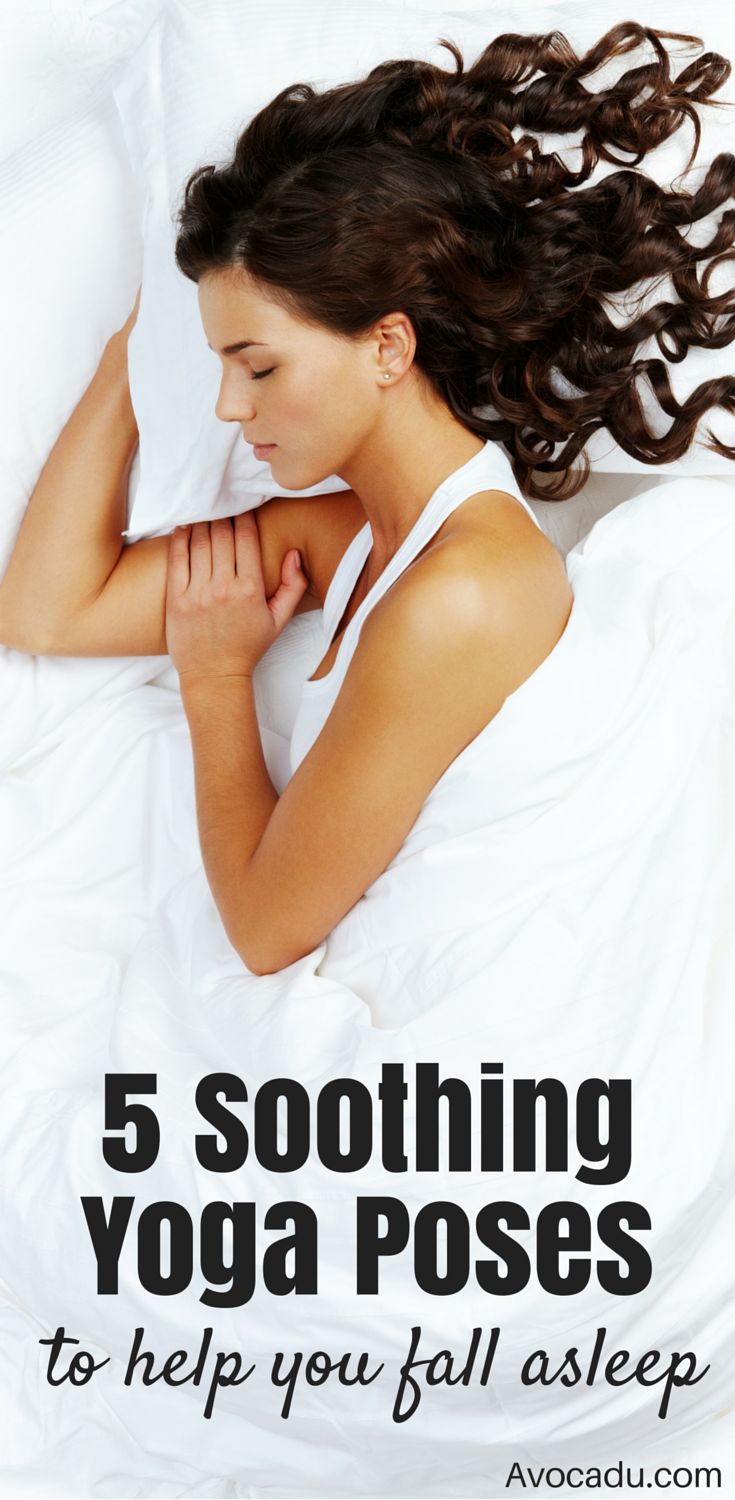5 soothing yoga poses to help you fall asleep. Yoga helps relax the body and the...